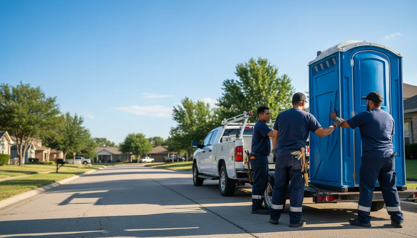 Portable Toilet Rental in Comins, MI near me